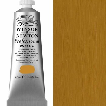 Winsor & Newton Professional Acrylic 60ml Yellow Iron Oxide