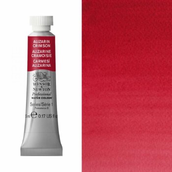 W&N Professional Watercolour 5ml Alizarin Crimson
