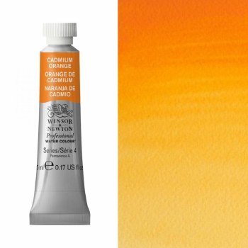 W&N Professional Watercolour 5ml Cadmium Orange