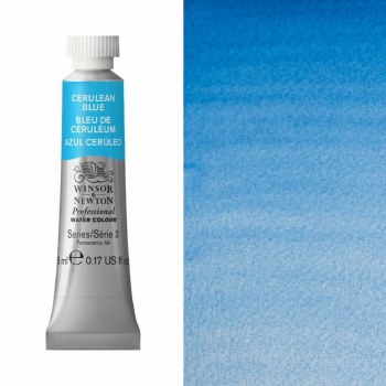W&N Professional Watercolour 5ml Cerulean Blue