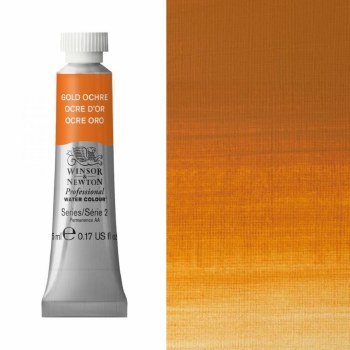 W&N Professional Watercolour 5ml Gold Ochre