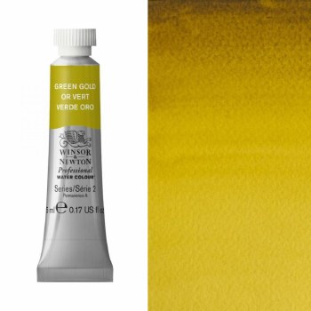 W&N Professional Watercolour 5ml Green Gold