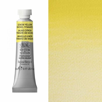 W&N Professional Watercolour 5ml Lemon Yellow (Nickel Titanate)