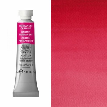 W&N Professional Watercolour 5ml Permanent Carmine
