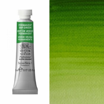 W&N Professional Watercolour 5ml Permanent Sap Green