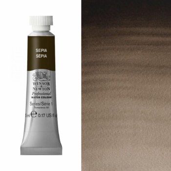 W&N Professional Watercolour 5ml Sepia