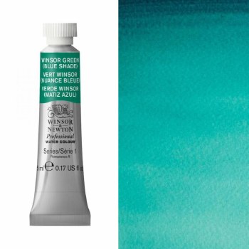 W&N Professional Watercolour 5ml Winsor Green Blue Shade