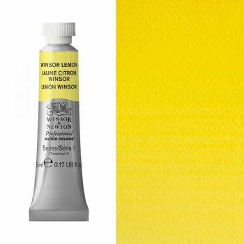 W&N Professional Watercolour 5ml Winsor Lemon