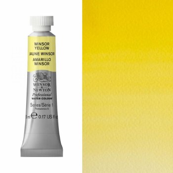W&N Professional Watercolour 5ml Winsor Yellow