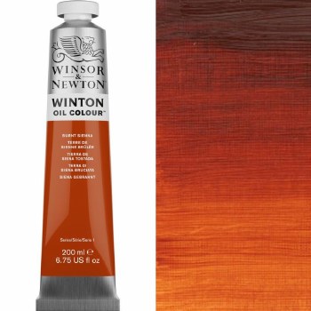 Winsor & Newton Winton 200ml Burnt Sienna