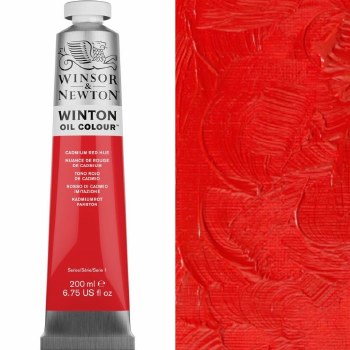 Winsor & Newton Winton 200ml Cadmium Red Hue
