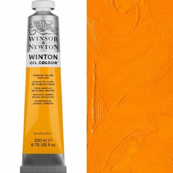 Winsor & Newton Winton 200ml Cadmium Cadmium Yellow Deep Hue
