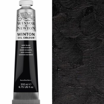 Winsor & Newton Winton 200ml Ivory Black