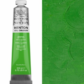 Winsor & Newton Winton 200ml Permanent Green Light