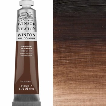 Winsor & Newton Winton 200ml Van Dyke Brown