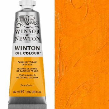 Winsor & Newton Winton 37ml Cadmium Yellow Deep Hue