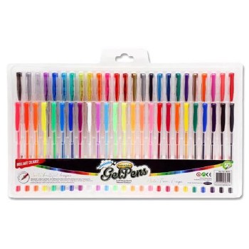 Woc Box 50 Assorted Gel Pens