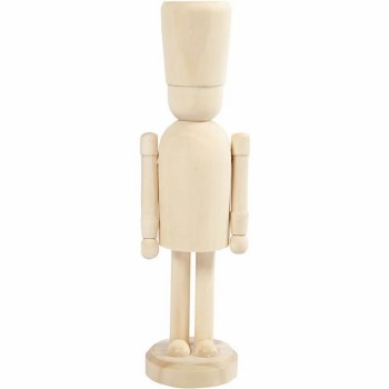 Wooden Toy Soldier (18cm)