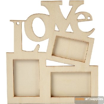 Wooden Love Frame