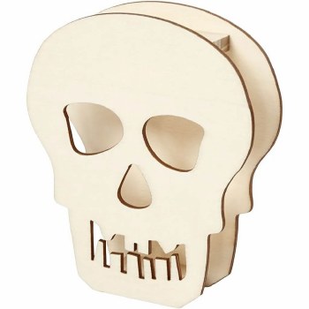 Wooden Skull