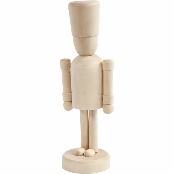 Wooden Toy Soldier (13cm)