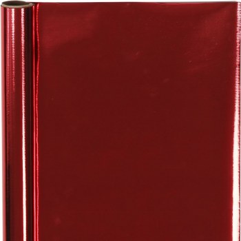 Wrapping Paper Metallic Red