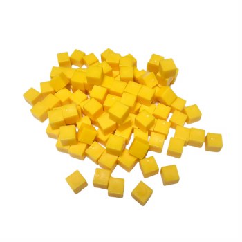 Yellow Cube "Units" 1cm 100s