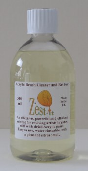 Zest-it 500ml Acrylic Brush Cleaner