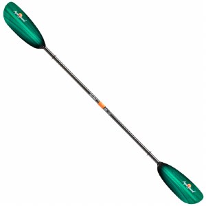 Aqua Bound Tango Fibreglass - 2 Piece Posi-Lok Kayak Paddle - Green Tide - 230 cm