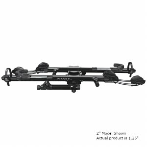 Kuat NV 2.0 - 2 Bike Hitch Rack - Fits 1.25&quot; Hitches - Black