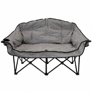 Kuma Bear Buddy Double Chair - Heather Grey