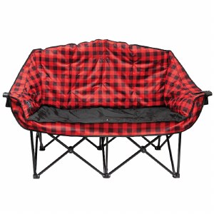Kuma Bear Buddy Double Chair - Red