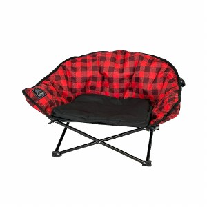 Kuma Little Lazy Bear Dog Chair - Red