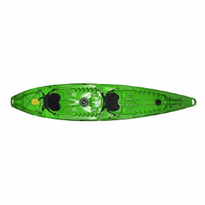 Riot Escape Duo Sit on Top Tandem Kayak - Lime