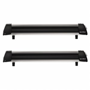 SportRack SR6466S Groomer Deluxe Ski and Snowboard Carrier Silver