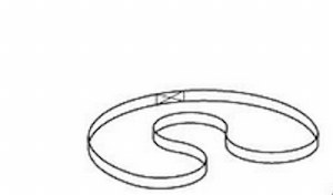Thule 1500052835 Attachment Strap