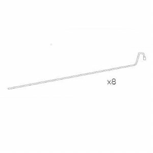 Thule 1500054512 Replacement RainFly Rods - 8 Pack