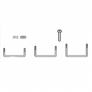 Thule 1500056524 Canyon UBolt Hardware Bag