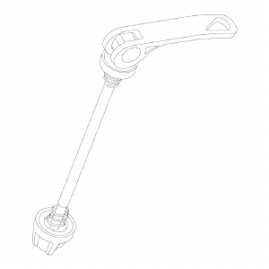 Thule QR Skewer for Jog Wheel on Glide Stroller