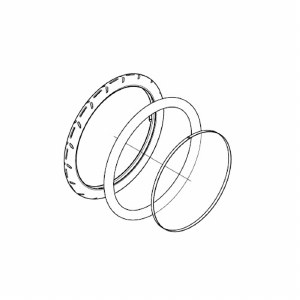 Thule 1550191760 Tire and Tube RH Assembly 20 Inch