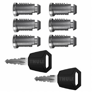 Thule 450600 6 Pack of Locks with 2 Keys