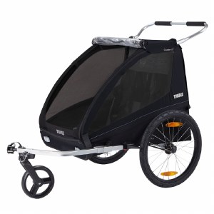 Thule Coaster XT - Bike Trailer and Stroller - Black