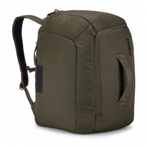 Thule RoundTrip Ski Boot Backpack 45 Litre Deep Khaki