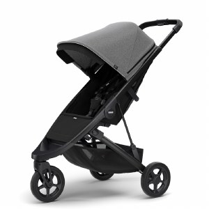 Thule Spring Stroller - Grey Melange with Black Frame
