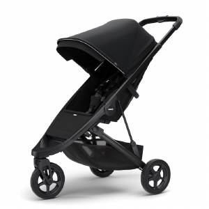 Thule Spring Stroller - Midnight Black with Black Frame