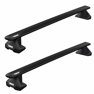 Thule WingBar Evo Roof Rack Package - Fits Bare Roofs - Black
