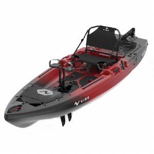 Vibe Kayaks Makana 100 with X Drive Pedal Kit Tsunami Red