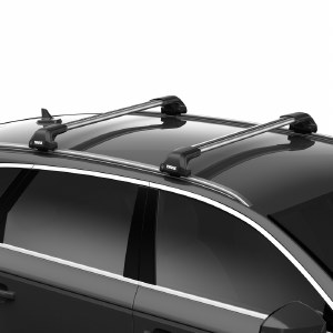 Thule WingBar Edge Roof Rack Package - Fits Flush Side Rails - Silver