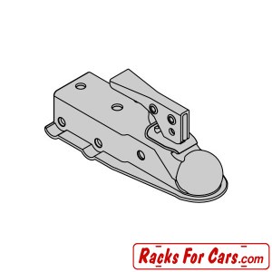 Yakima Rack and Roll 1-7/8&quot; Trailer Coupler