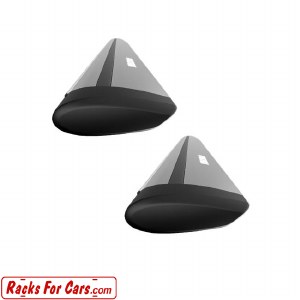 Yakima JetStream 50&quot; Silver Small - Aluminum Aero Bar - Pair